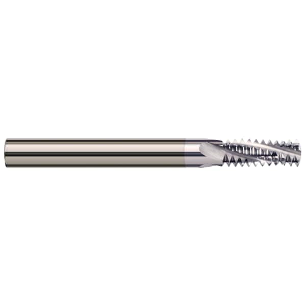 Thread Milling Cutter - Multi-Form - UN Threads, 0.0850", Finish - Machining: ZrN